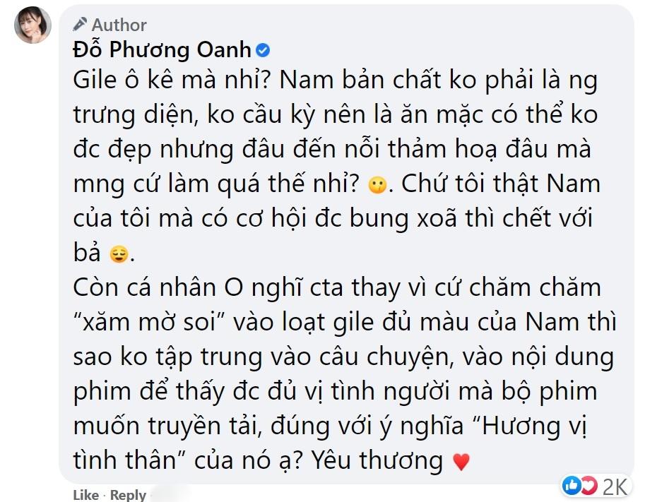 Phương Oanh bị chê mặc gile suốt tuần: Mọi người khắt khe thế?-4