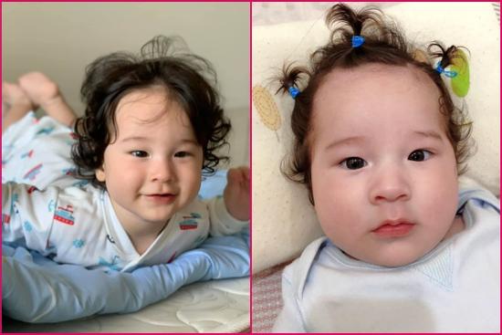 Con trai lai của Hoàng Oanh cưng xỉu dù bị mẹ 'dìm hàng' tới bến