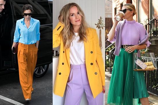Gam màu hot trend dịp giao mùa fashionista không thể ngó lơ