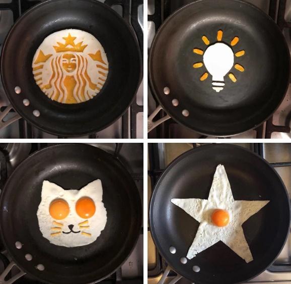 Nghỉ dịch quá rảnh, cô gái mua hơn 400k trứng gà chỉ để tập chiên-3