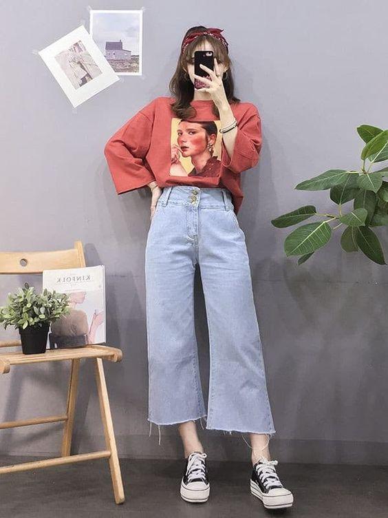 Bí kíp giúp nàng cò hương mặc áo phông oversize chuẩn đẹp-7