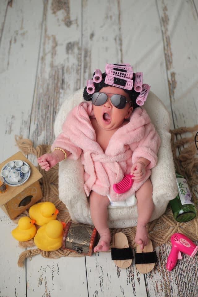 Con gái Jack - Thiên An xuất hiện cận mặt, giống bố như lột-3