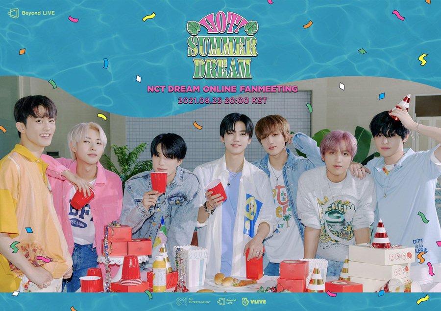 NCT DREAM thông báo tổ chức fanmeeting online mang tên 