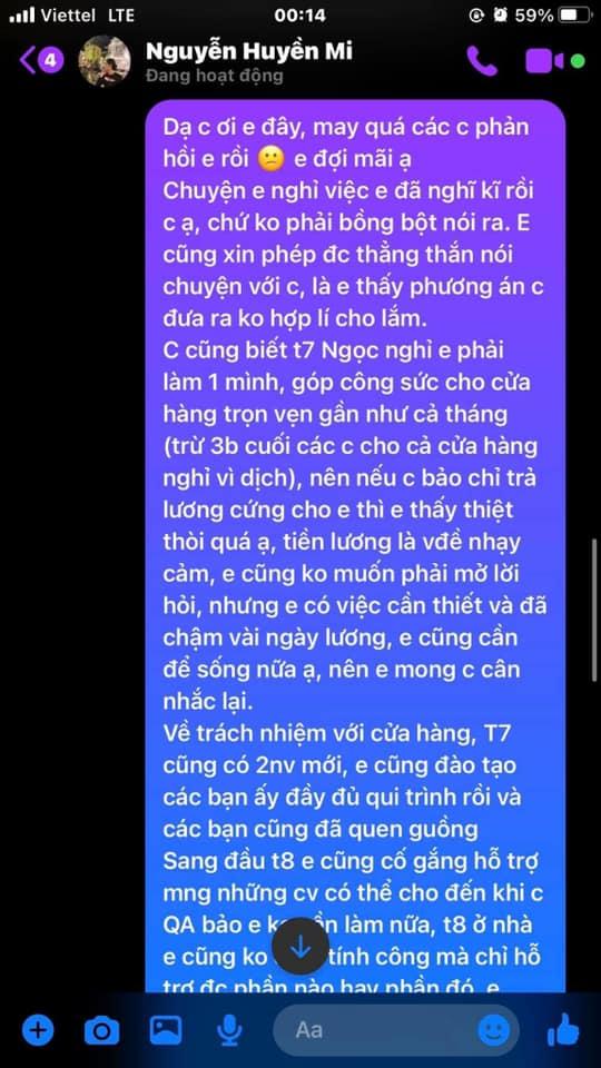 Bà xã Đỗ Duy Mạnh bị tố quỵt lương nhân viên giữa lúc khó khăn-7