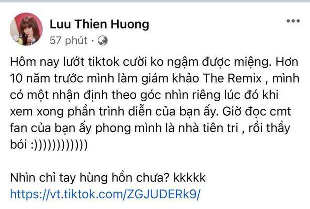 Lưu Thiên Hương phát cuồng khen Sơn Tùng M-TP là của hiếm-4