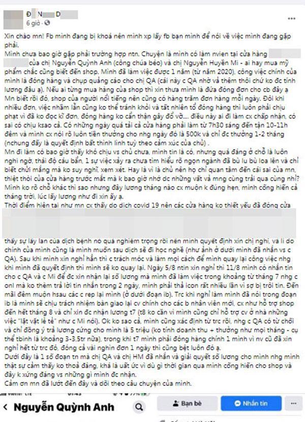 Trong 2 năm, công chúa béo Quỳnh Anh dính 3 phốt để đời-1