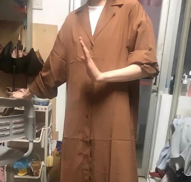 Đặt áo trench coat sành điệu, chủ thớt mặc lên hóa bần tăng-3