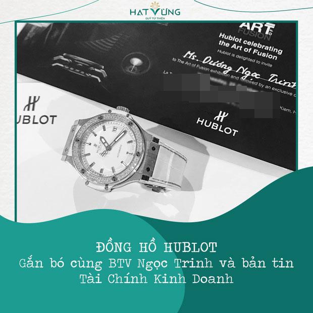 Bán đồng hồ 900 triệu cho Hương Giang, Ngọc Trinh VTV giàu cỡ nào?-1