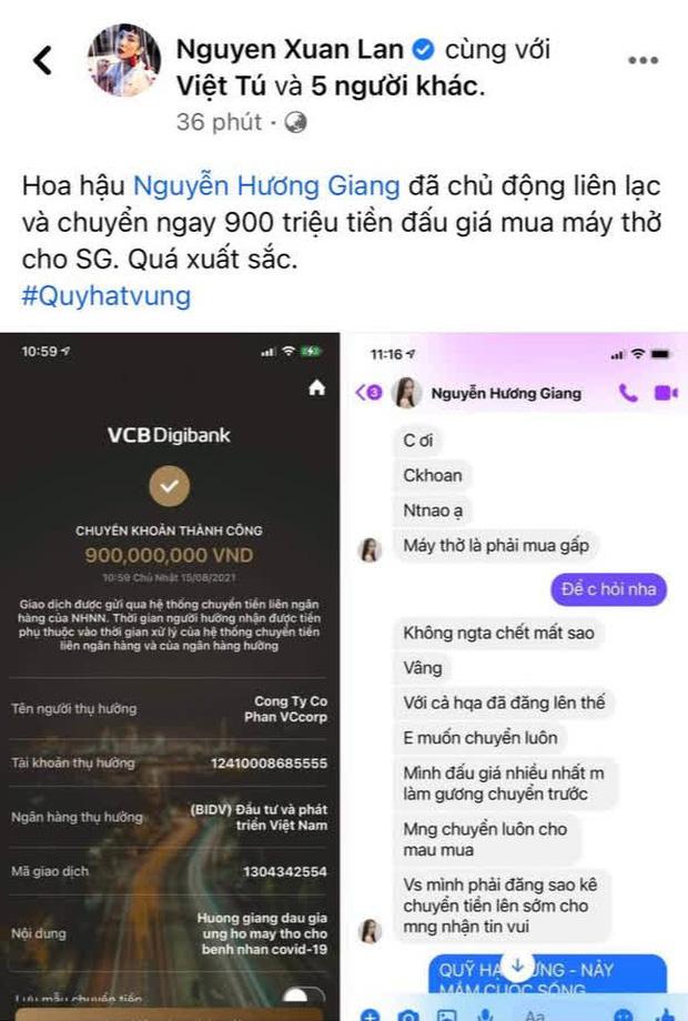 Hương Giang xuất hiện sau 5 tháng mất dạng, đấu giá đồng hồ 1 tỷ-1