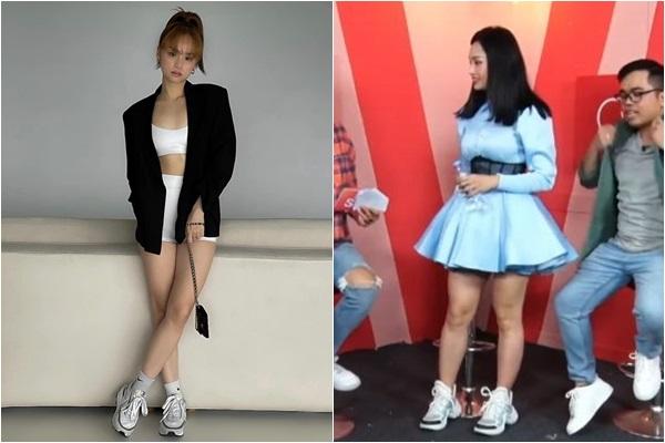 Miu Lê dùng quần bò cũ làm dây buộc tóc scrunchie cực trendy-6