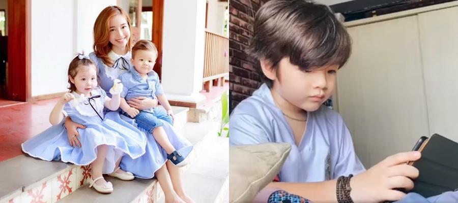 Con trai Elly Trần phổng phao, bảnh bao như mỹ nam Hàn-4