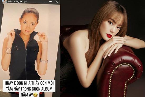 Minh Hằng lục ảnh 'ngày ấy' khi dọn nhà, netizen dậy sóng vì nghi 'dao kéo'