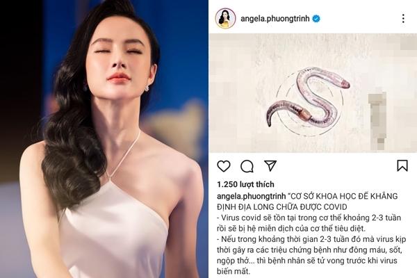 Angela Phương Trinh liên tiếp khẳng định nuốt giun chữa Covid-19-4