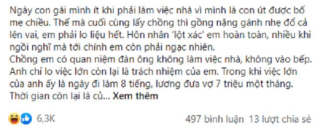 Ngủ quên bị chồng mắng trốn việc, vừa dứt lời thì liền bất động-1