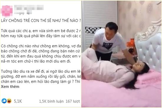 Vợ đau đẻ phát ngất, chồng vẫn kê gối cao chân 'cứ từ từ'