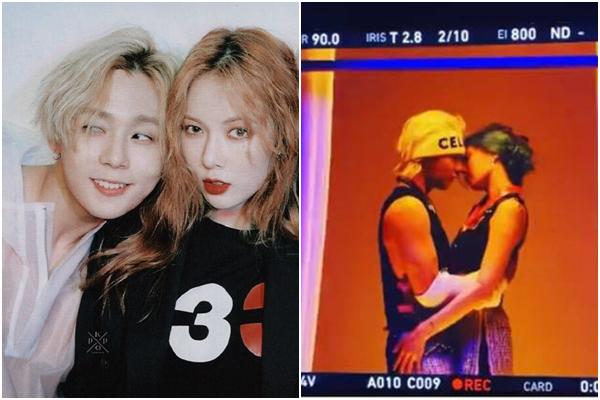 Hyuna ‘thả thính’ cảnh thân mật với người yêu trong MV mới