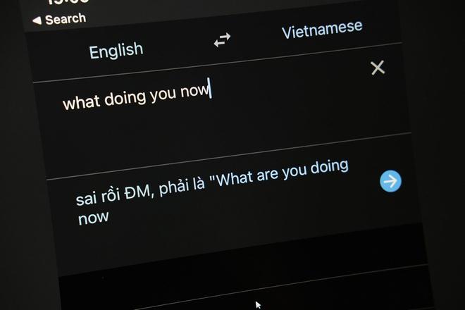 Google Dịch sửa lỗi hiển thị Sai rồi ĐM-1