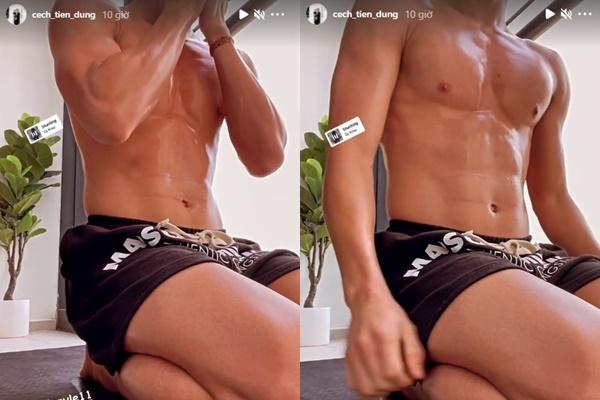 Vợ Tây để lộ ảnh bỏng mắt của Bùi Tiến Dũng ở phòng thay đồ-2