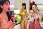 Vào bếp 'nóng rực': Thủy Tiên khoe 'vựa hoa quả' - Hà Anh chơi bikini