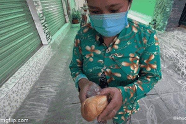 Cô gái nhận quà cứu trợ mùa dịch rồi nhắn tin mỉa mai, chê ít-5