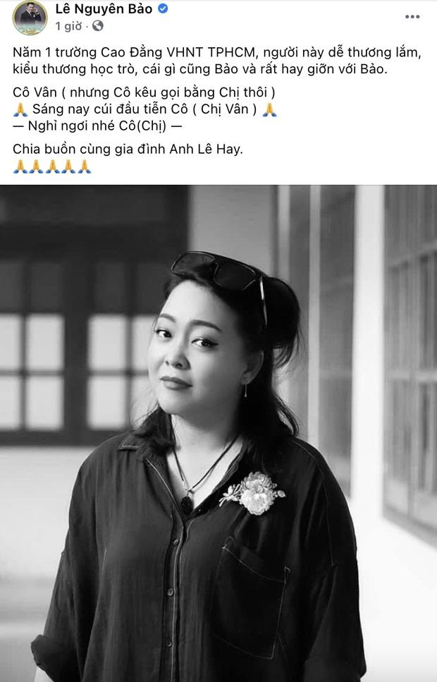 Ca sĩ Phan Cẩm Vân qua đời, dàn sao Việt xót xa-1