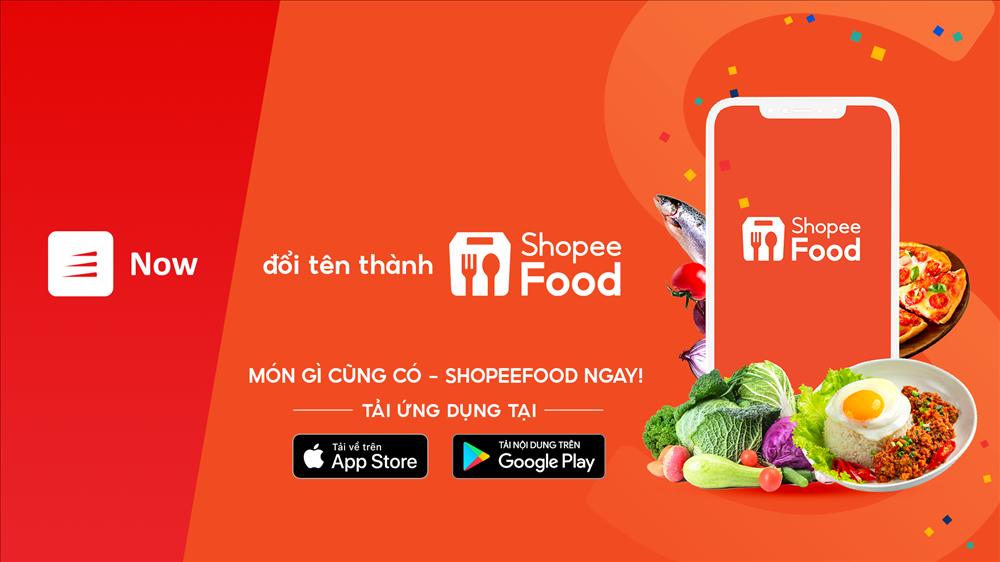 Now đổi tên thành ShopeeFood-1