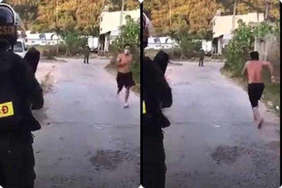 Cởi trần đi thể dục bị 'tóm', người đàn ông chịu hình phạt '1-0-2'