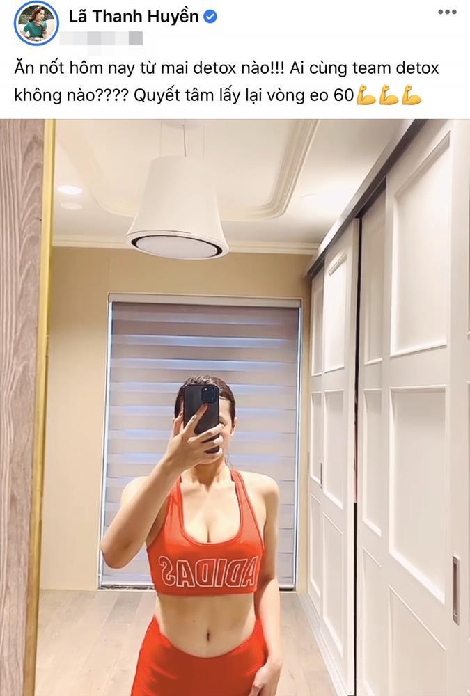 Lã Thanh Huyền như lực điền vì hóp bụng chụp ảnh giấu bé mỡ 65cm-1