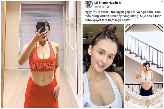 Lã Thanh Huyền như lực điền vì hóp bụng chụp ảnh giấu 'bé mỡ' 65cm