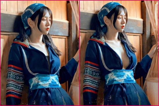 Lê Bống 'chữa cháy cồng kềnh' sau màn phanh áo khoe ngực