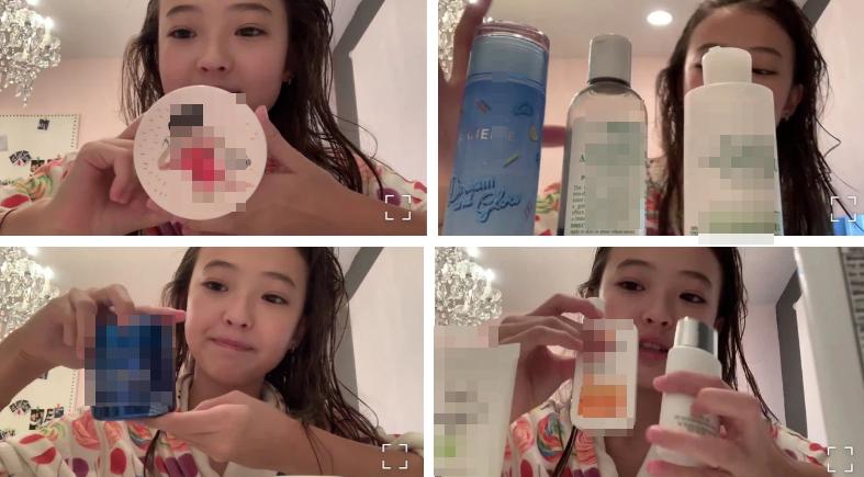 Mẫu nhí được gọi là tiểu Jennie:11 tuổi đã dưỡng da với bộ skincare 28 triệu-5