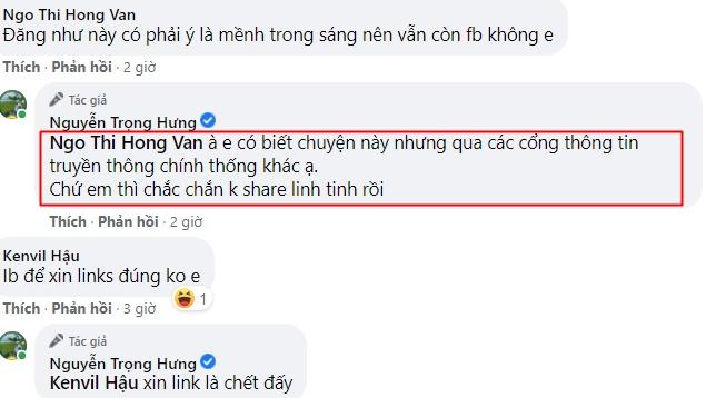 Trọng Hưng rao lấy được Facebook đã mất vụ xin link 2 em bé-3