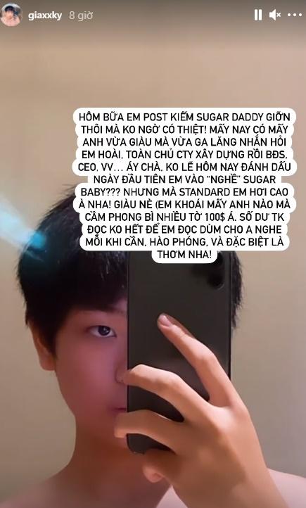 Rich kid Gen Z bị gạ tình, yêu cầu sugar daddy phải THƠM-1