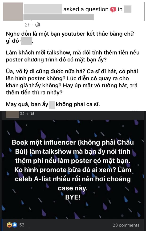 Tranh cãi YouTuber bị tố nhận job, đòi tính phí xuất hiện trên poster-2