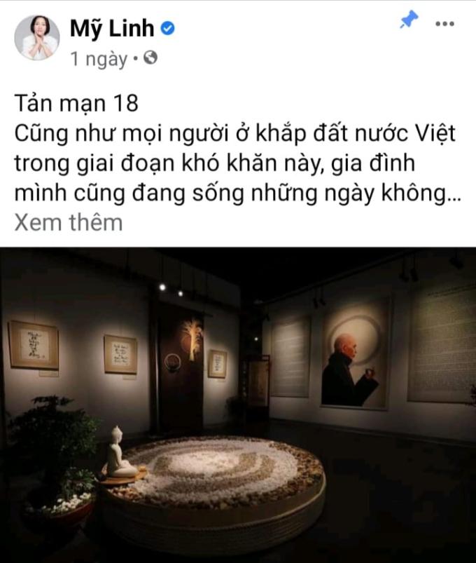 Diva Mỹ Linh thú nhận sắp cạn tiền sau 2 mùa dịch bệnh-1