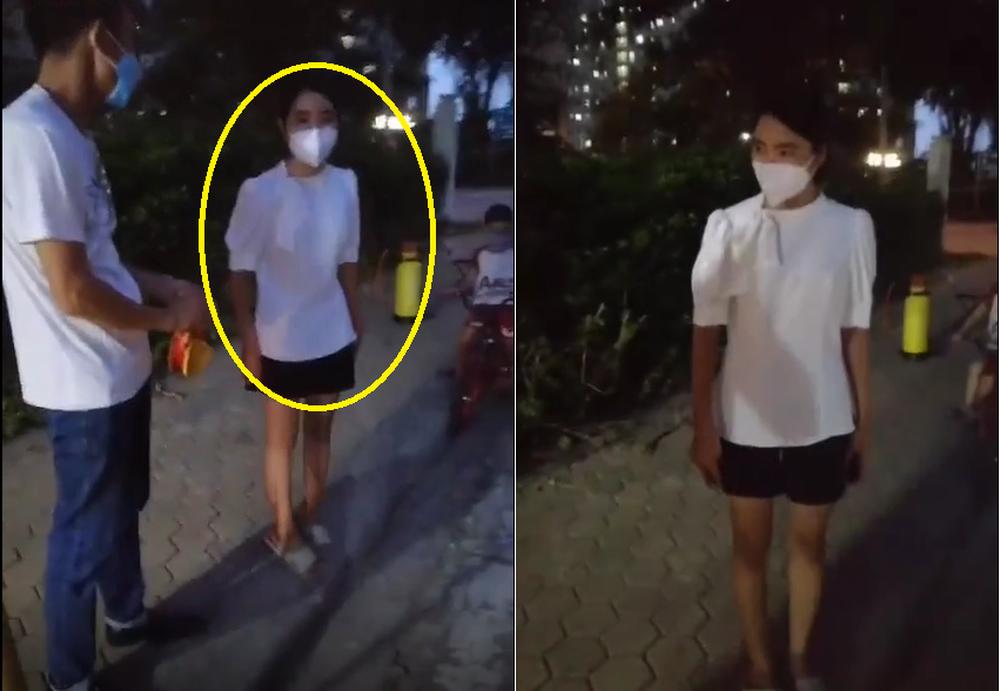 Bị nhắc xịt khuẩn khi lấy hàng, cô gái quát: Ghét cái thái độ-1