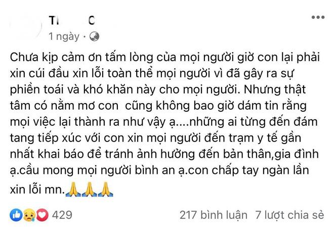Viết tâm thư xin lỗi vì để xảy ra dịch khi tổ chức đám tang cho mẹ-1