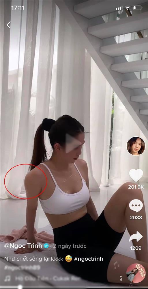 Ngọc Trinh nghỉ dịch mặt tròn xoe, vâm như lực điền-6