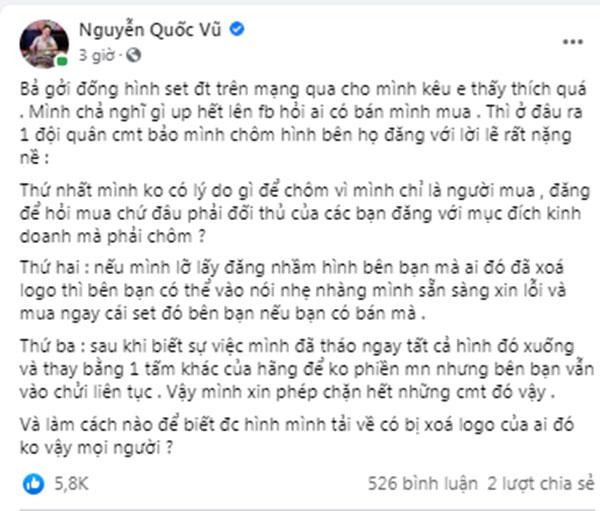 Bị mắng chôm ảnh xóa cả logo, đại gia có nhà 400 tỷ phản ứng căng-3