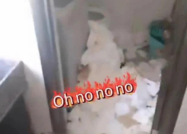 Nữ sinh ở bẩn có số má khiến chủ trọ khiếp vía-2