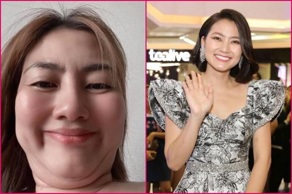 Ngọc Lan lên 10kg, phát tướng như bà đẻ chỉ vài tháng Bắc tiến-9