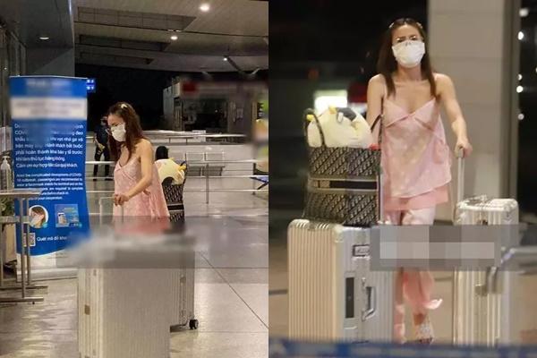 Lan Ngọc xuất hiện ra sao ngày trở về tại sân bay Đà Nẵng?-4