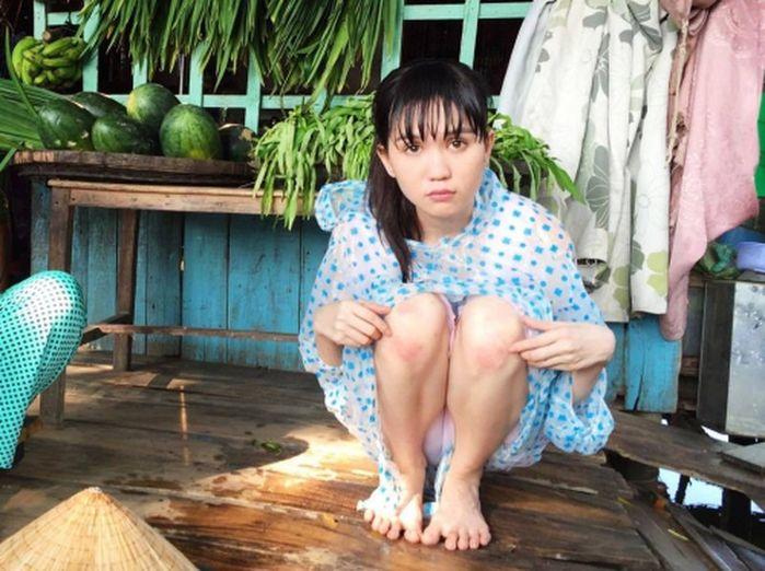 Bàn chân Hoa hậu Đỗ Thị Hà sao lại kỳ dị đến thế này?-6