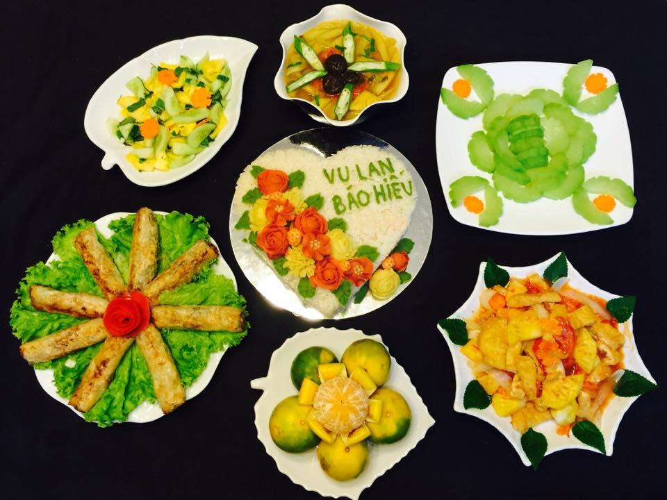 Mâm cỗ cúng lễ Vu Lan đơn giản mà vô cùng tươm tất-3