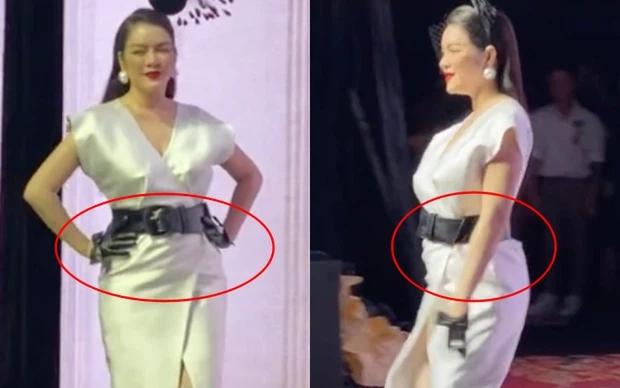 Clip: Lý Nhã Kỳ bị chê catwalk như đi chợ, vòng 2 tưởng đang mang thai-1