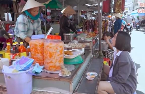 CLIP: Diệu Nhi bụng to tướng, ăn sập chợ chuẩn bà bầu-6