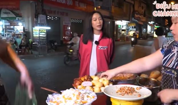 CLIP: Diệu Nhi bụng to tướng, ăn sập chợ chuẩn bà bầu-9