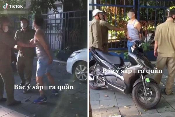 Clip: Tài xế Mercedes hất tung rào chắn, thông chốt kiểm dịch Covid-19-2