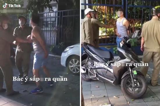 Đang đi gặp chốt, ông chú bỗng đau bụng 'sắp bĩnh ra quần'