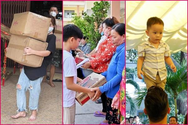 Sao nhí đi máy bay: Quá hài Suchin Cường Đô La và Leon Hà Hồ-10